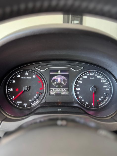 AUDI A3 SPORTBACK 1.4 TFSI 150 S TRONIC AMBITION LUXE – TOIT PANO – 2016  - CT vierge 