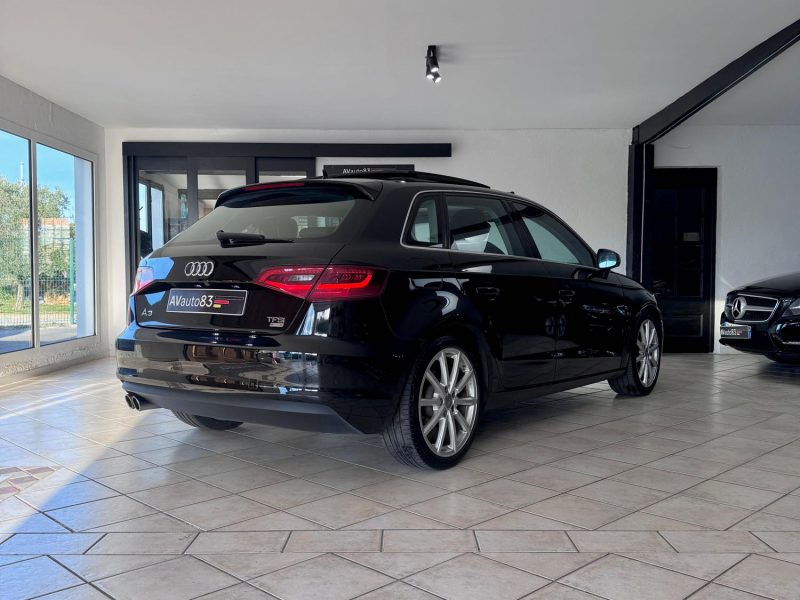AUDI A3 SPORTBACK 1.4 TFSI 150 S TRONIC AMBITION LUXE – TOIT PANO – 2016  - CT vierge 