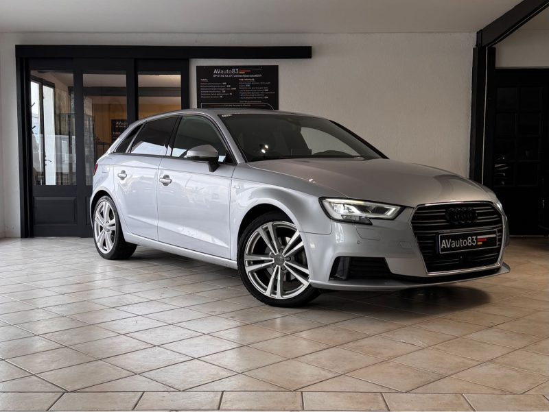 AUDI A3 SPORTBACK S-LINE 1.4 TFSI 150 CH – Entretien Complet AUDI - Garantie 1an - Virtual Cockpit